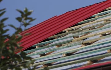 Coped Hall corrugated roofing costs